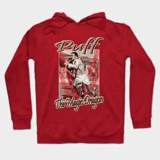 St George Dragons - Reg Gasnier - PUFF THE MAGIC DRAGON Hoodie